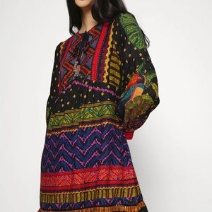 NWT Farm Rio Forest Tapestry Midi Dress